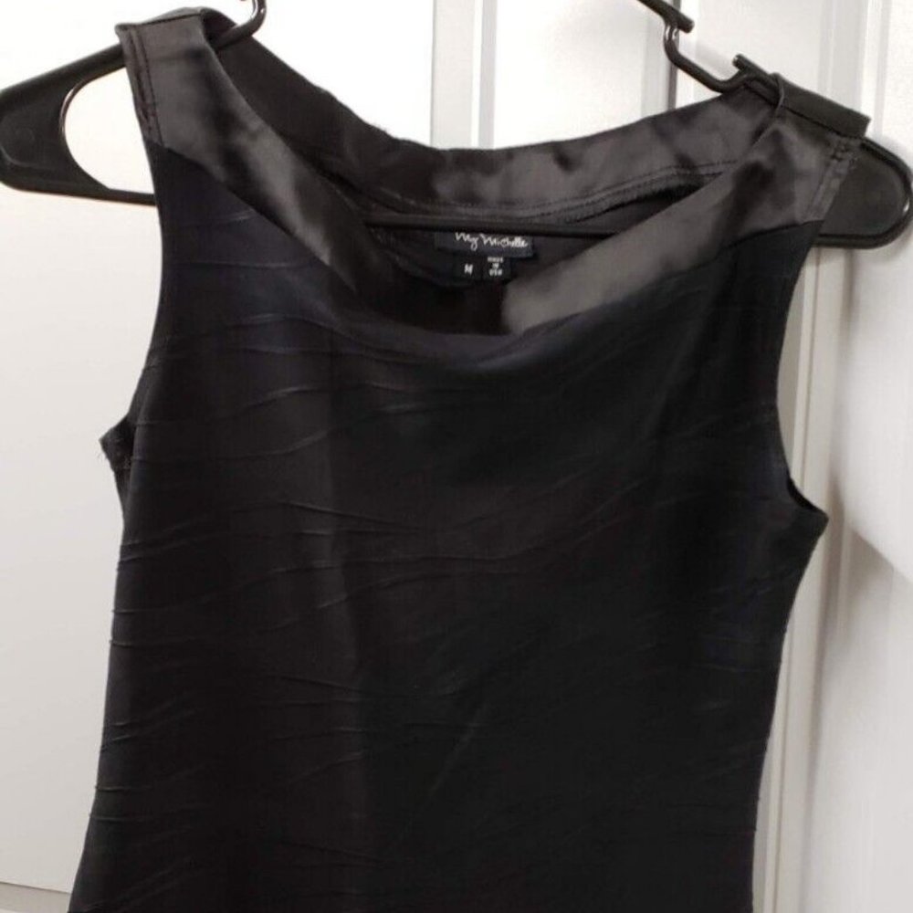 My Michelle Women's Tank Top Sleeveless  Size: Medium  Black